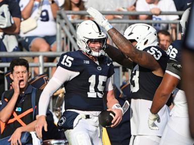 Allar's 4 total TDs lead No. 10 Penn State over Kent State