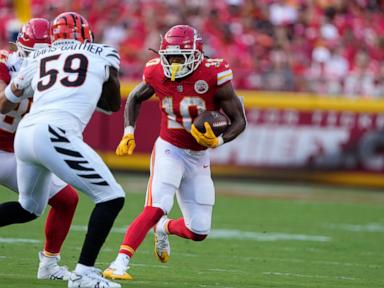 Chiefs' Isiah Pacheco likely headed for IR after hurting ankle, AP source says