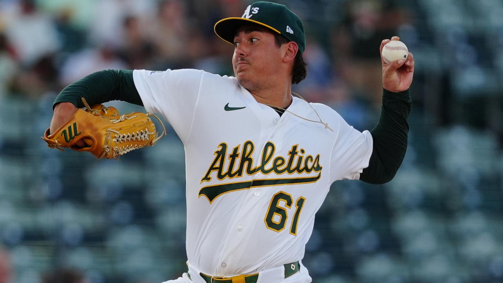 Gage Jump strikes out 9 and Carlos Cortes homers to lift the A's over the Twins 4-2