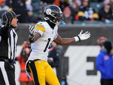 A hamstring injury silenced George Pickens. His Steelers teammates picked up the slack vs. Browns