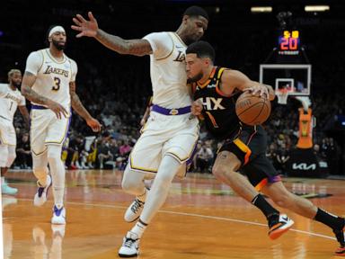 Bradley Beal, Kevin Durant both return from injury, lead the Suns past the Lakers 127-100