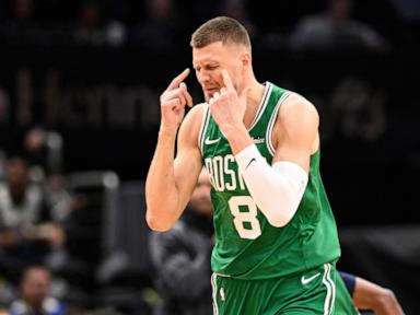 Jayson Tatum has 28 points and 12 rebounds in the Celtics' 112-98 victory over the Wizards