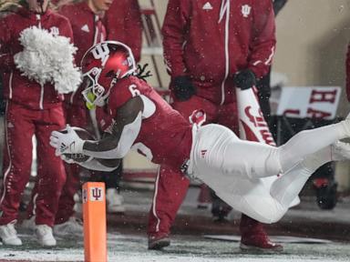 Notre Dame and Indiana get 1st taste of playoff football under the Friday night lights