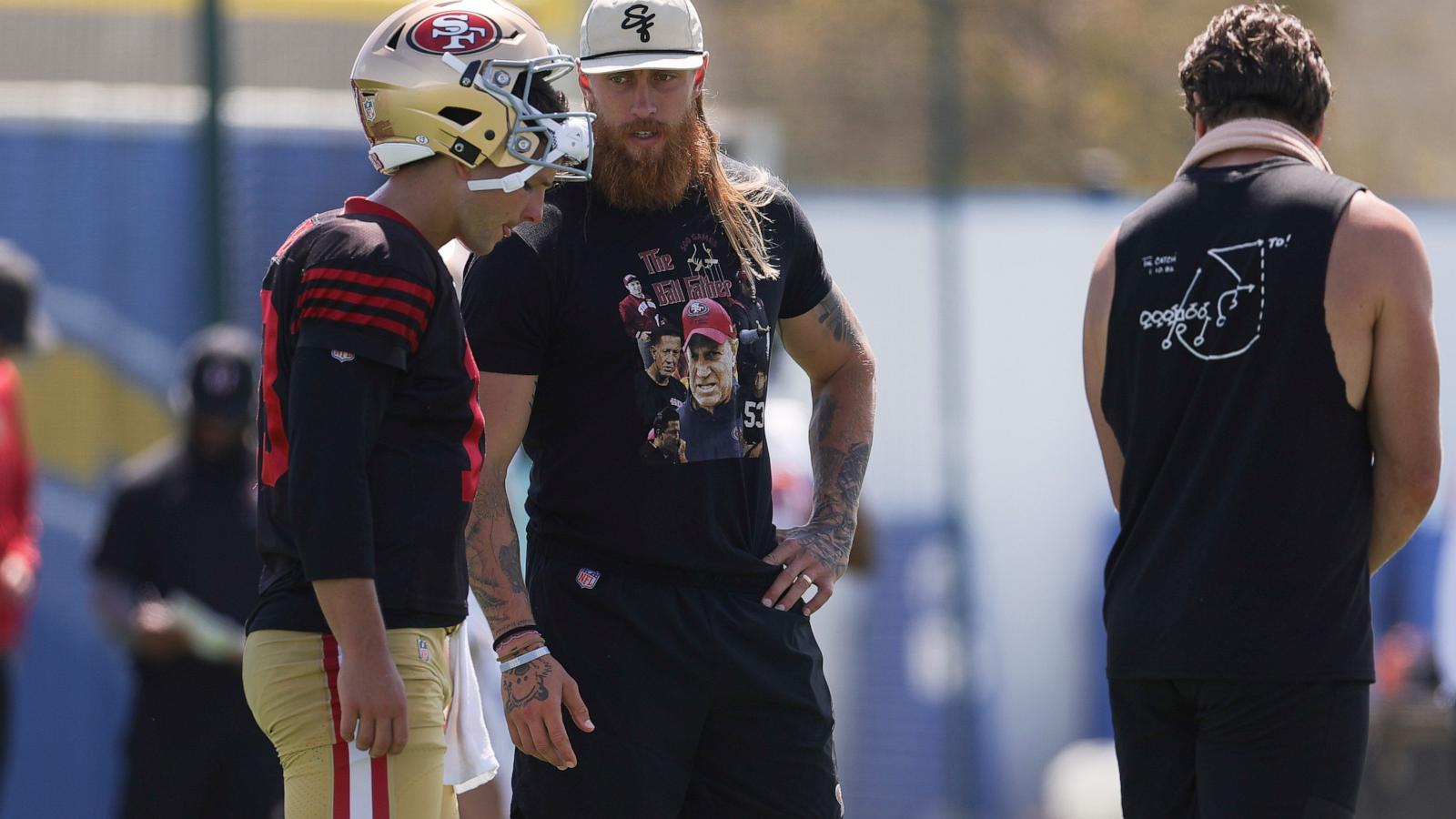 49ers take star TE George Kittle off PUP list 10 days before leaving for Australia