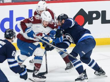 Hellebuyck gets 6th shutout of the season as Jets beat Avalanche 3-0