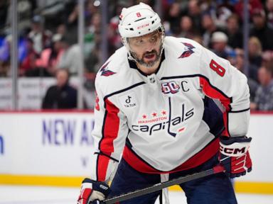 Capitals put Alex Ovechkin on injured reserve, ruling him out at least a week