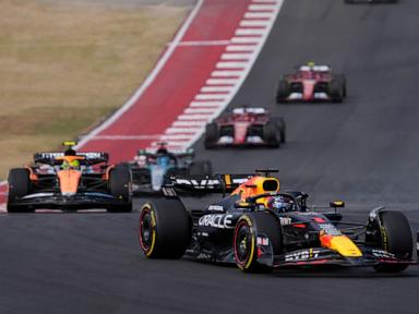 Verstappen wins US Grand Prix sprint race to earn 1st win of any kind since June and stretch lead