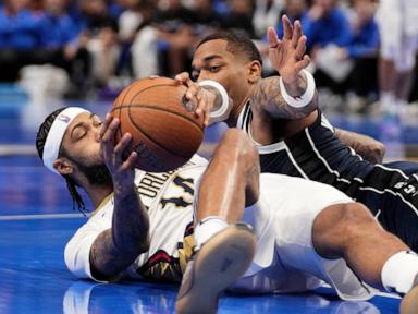 Luka Doncic returns from injury to score 26 points as Mavericks top the Pelicans 132-91