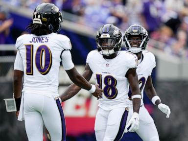 Backup QB Josh Johnson goes 11 for 11 as the Ravens hold off the Falcons 13-12