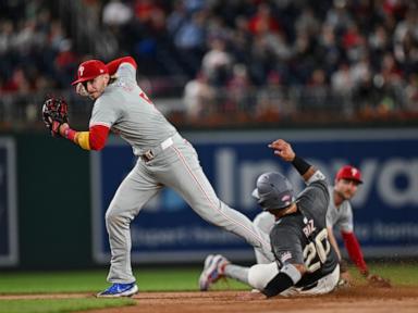 Stone Garrett homers in return to majors as Nationals rout Phillies, 9-1