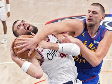 Harden scores 37 and Clippers overcome Jokic's triple-double to beat Nuggets 126-122