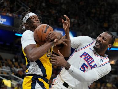 Tyrese Maxey scores 10 in OT, finishes with 45 points as 76ers beat Pacers 118-114