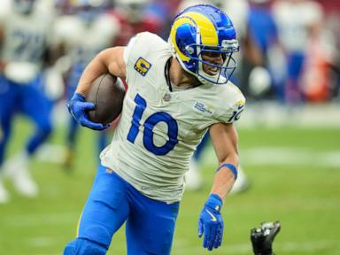 Cooper Kupp will be out for several weeks after spraining his ankle among Rams' latest injury woes