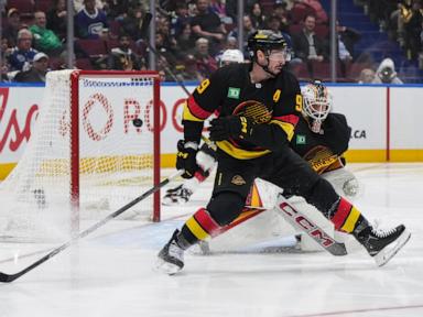 Hischier has goal and 2 assists, Markstrom gets shutout as Devils beat Canucks 6-0