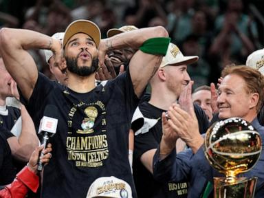 Celtics star Jayson Tatum agrees to 5-year, $314 million supermax extension, AP source says