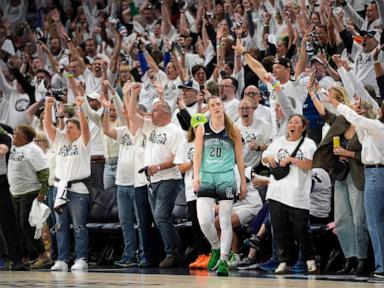 NY Liberty win first WNBA championship, beating Minnesota 67-62 in OT