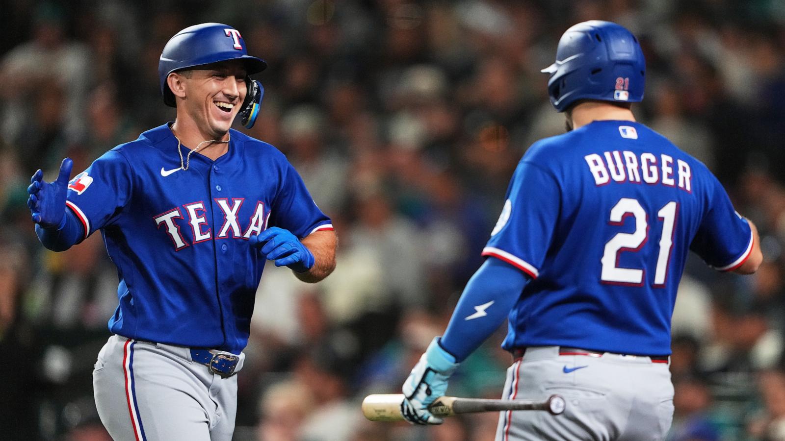 Seager, Langford and Jansen homer to lift Rangers over Mariners 10-5