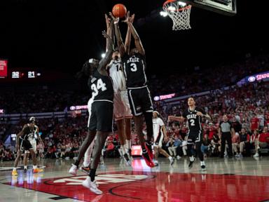 Hubbard's 16 points help No. 22 Mississippi State hold off Georgia, 76-75, to end 2-game skid