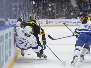 Kucherov, Cirelli lead the Lightning past the NHL-worst Canucks, 6-2
