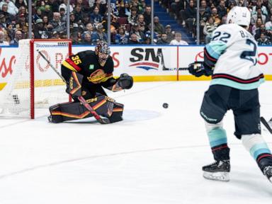 Kraken beat Canucks 5-4 in OT after overcoming 3-goal, 3rd-period deficit