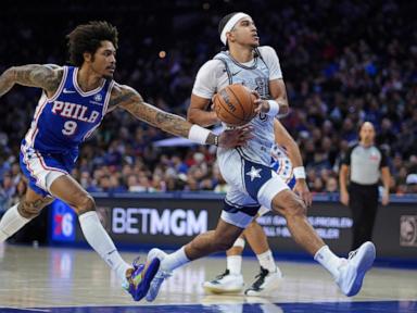 Franz Wagner and Jalen Suggs power the Magic to a 106-102 win over the short-handed 76ers