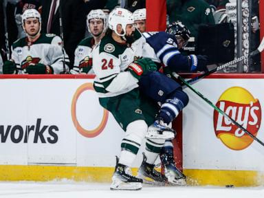 Connor Hellebuyck nets shutout as Jets rout Wild 5-0