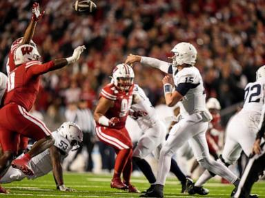 Penn State QB Drew Allar leaves game after getting hurt late in 1st half