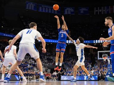 Unranked Creighton knocks off No. 1 Kansas behind Pop Isaacs' season-high 27 points