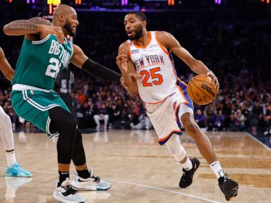 Tatum scores 40 points as the Celtics easily beat the Knicks for the 2nd time this season, 131-104