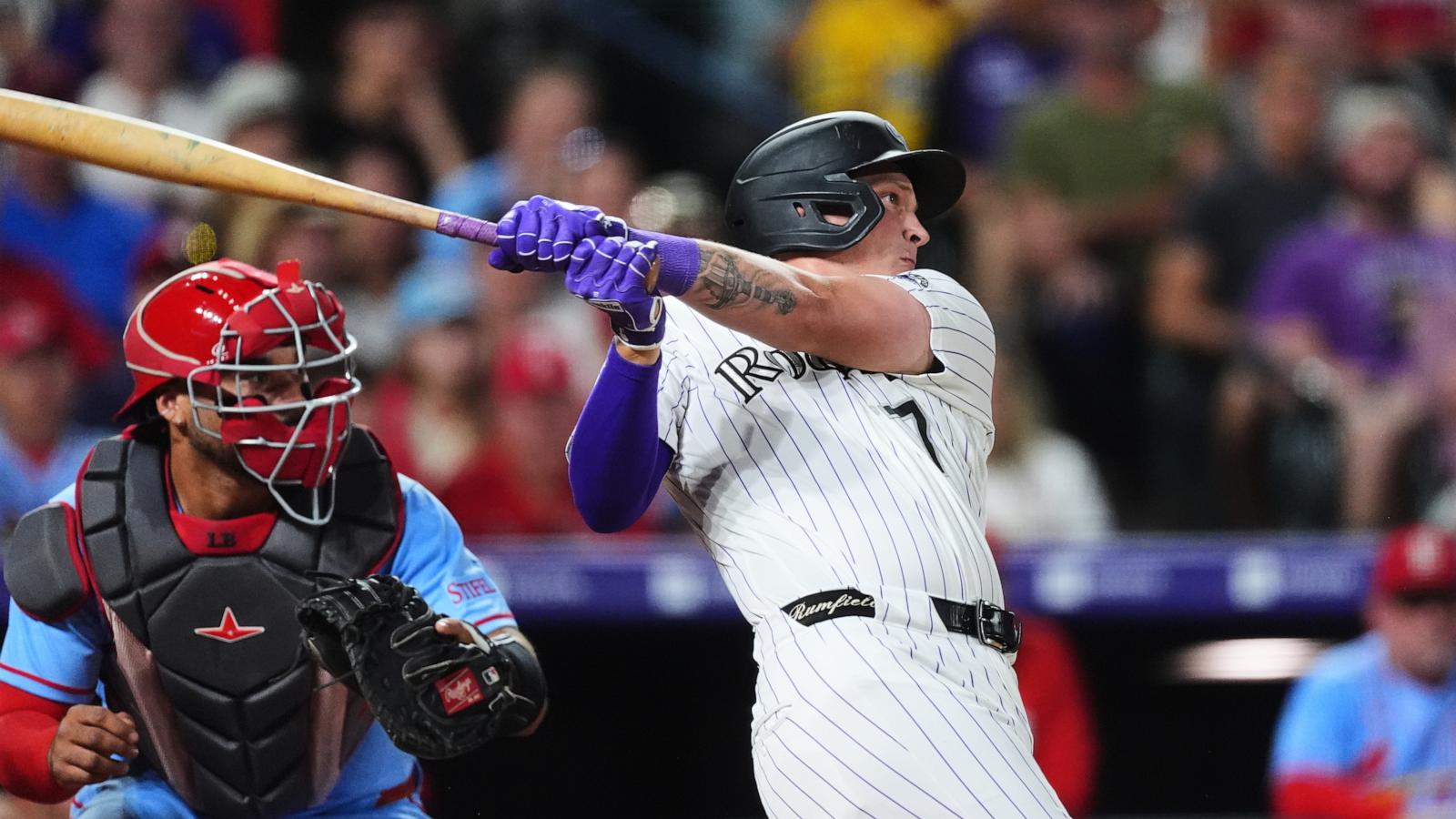 Rockies use 6-run 5th inning to beat Cardinals 10-7