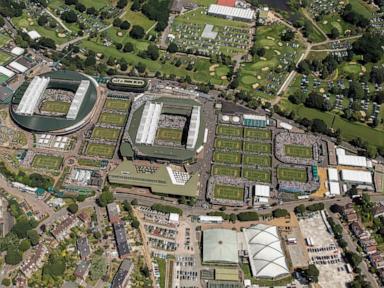 Wimbledon tennis tournament replaces line judges with technology in break with tradition