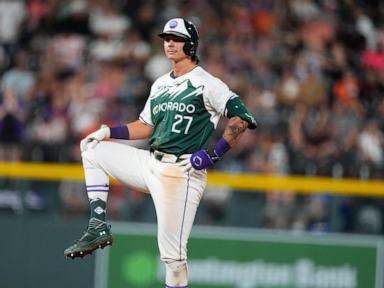 Rookie Drew Romo has career-high 3 RBIs as Rockies defeat Orioles 7-5