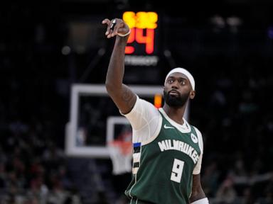 Portis scores season-high 34 points in place of injured Antetokounmpo as Bucks beat Wizards 112-101