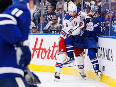 Kreider scores 2, Shesterkin has 34 saves as Rangers beat Maple Leafs 4-1