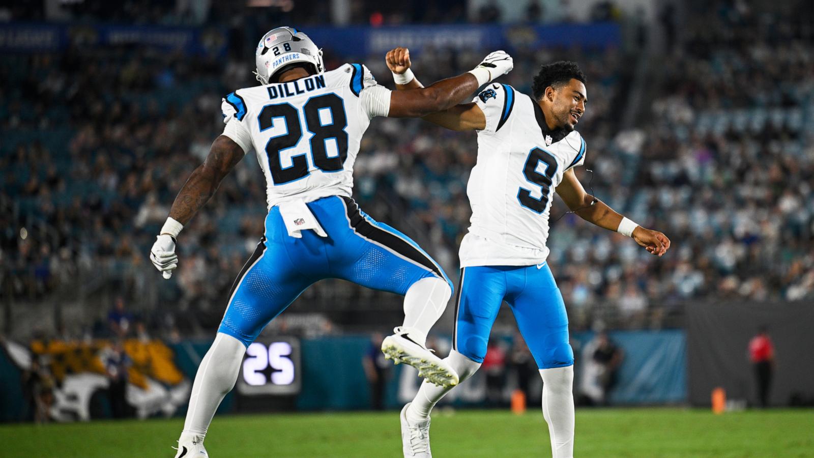 Bryce Young and the Panthers find better footing in a 34-17 victory at the Jaguars