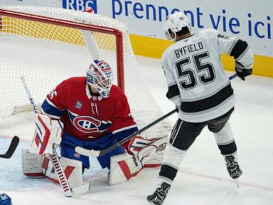 Rittich, Kings rebound to beat Canadiens 4-1, snap three-game losing streak