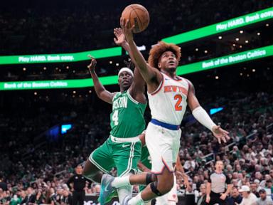 Tatum, Celtics celebrate Banner 18 by making record-tying 29 3-pointers and crushing Knicks 132-109