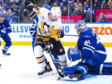 Penguins captain Sidney Crosby reaches 1,600 regular-season points milestone