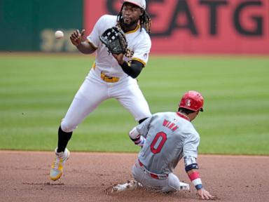 Pages, Burleson deliver RBI hits in the 10th as St. Louis beats Pittsburgh 3-2