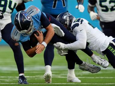 Rookie kicks 3 field goals in 4th quarter as the Titans rally past Seattle 16-15