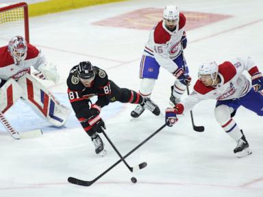 Brendan Gallagher has a goal and an assist in the Canadiens' 5-2 victory over the Senators