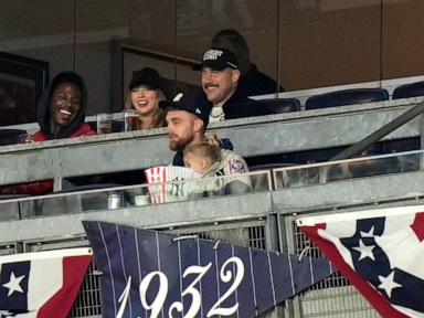 Taylor Swift and Travis Kelce attend Game 1 of ALCS at Yankee Stadium