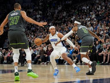 Timberwolves rally to beat Magic 118-111 for their 7th straight victory