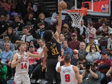 Donovan Mitchell scores 37, Cavaliers stay perfect and improve to 14-0 with 144-126 win over Bulls