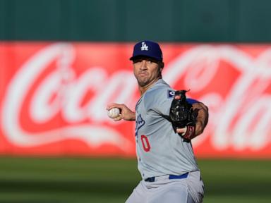 Flaherty sharp in his Dodgers debut and Ohtani reaches 30-30 club in a 10-0 win over the Athletics