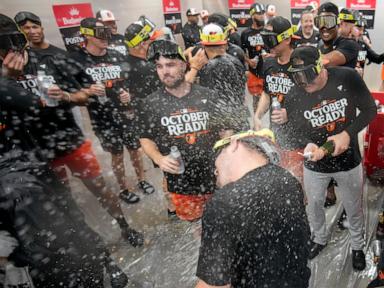 Orioles clinch playoff berth, overcome Judge's 56th home run to beat Yankees 5-3