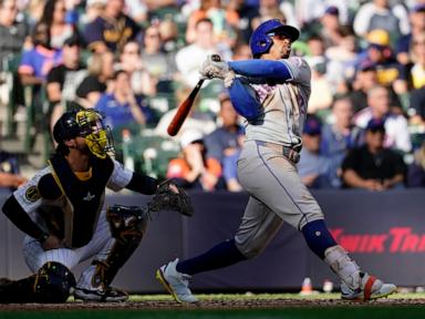 Mets blank Brewers 5-0 behind Lindor and Peterson to move 1 win from wild card