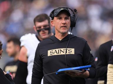 Saints fire coach Dennis Allen after seventh straight loss. Darren Rizzi named interim coach