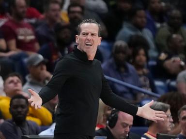 Cavaliers mark historic 9-0 start by getting coach Kenny Atkinson all wet