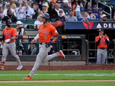 Bregman delivers big hit in 8th as surging Astros rally from 5 runs down to beat Mets 9-6